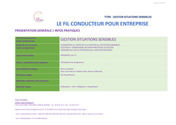 fil conducteur gestion des situations sensibles 1